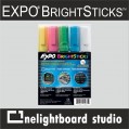 Zestaw markerów Expo Bright Sticks z dostawą