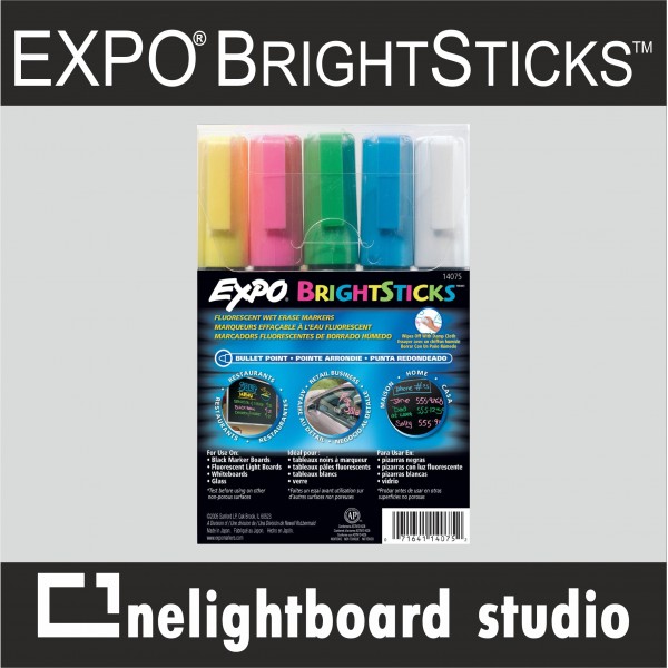 Zestaw markerów Expo Bright Sticks z dostawą